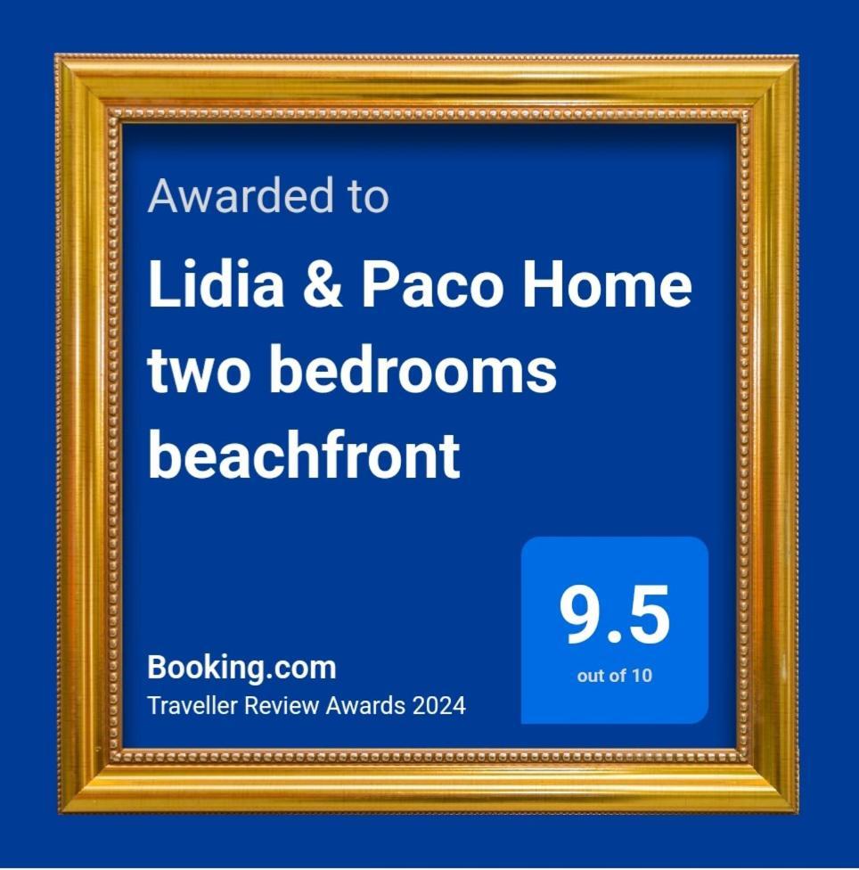 Lidia & Paco Home Two Bedrooms Beachfront Playa Del Aguila  Exterior photo